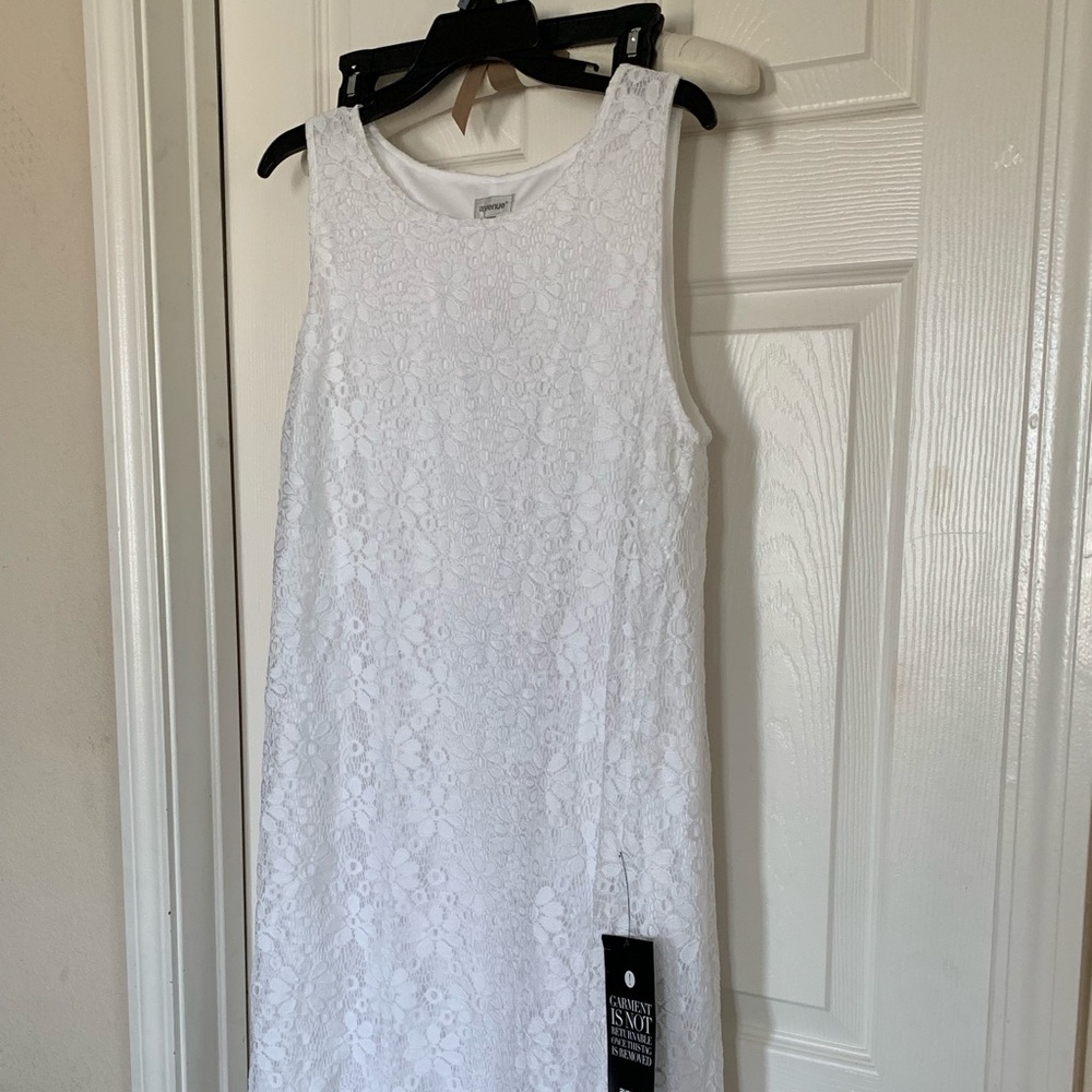 White dress